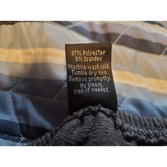 Win Win Boho Black/Gray Tunic Sweater with Crochet Lace Bell Sleeves Size L - Picture 7 of 12